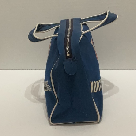 RARE FIND - Vintage 1960s Northwest Orient Airlines Carry On Bag Fair Condition - Picture 4 of 11